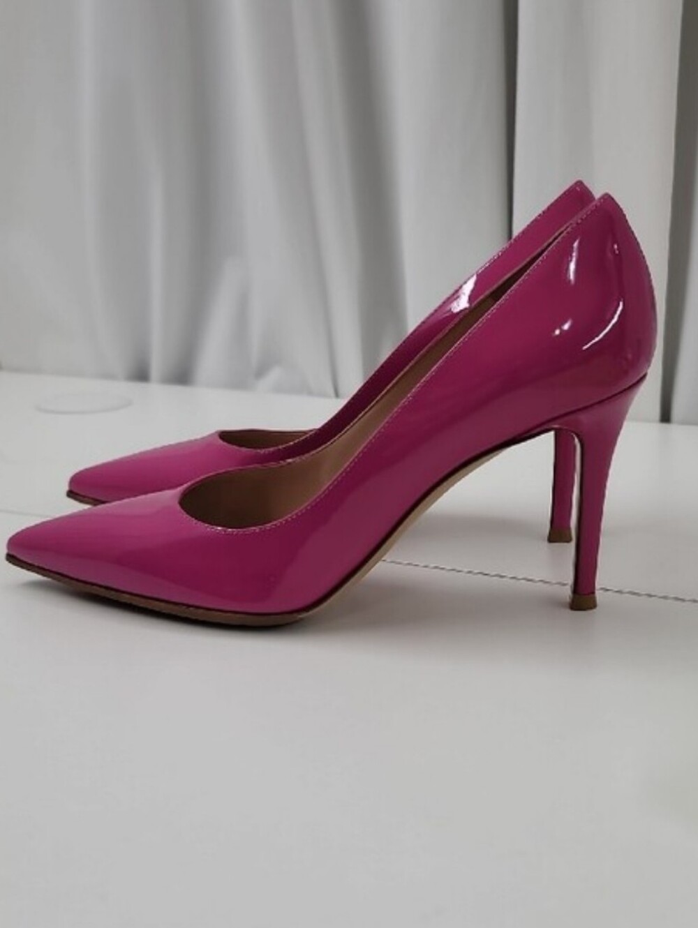 Gianvito Rossi Gianvito Pink Patent Pumps Size 36 US 6